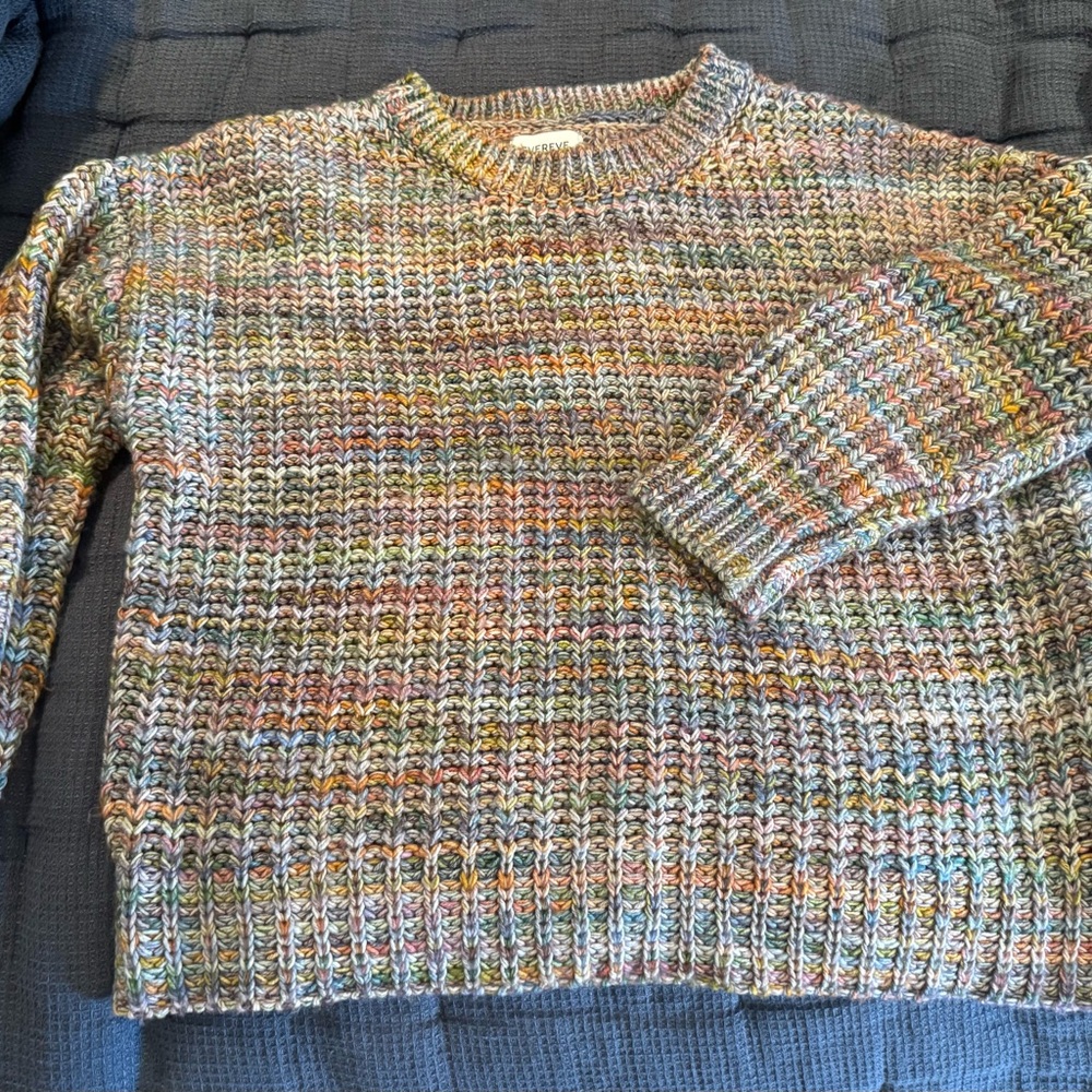 Multicolor Knit Women’s Sweater